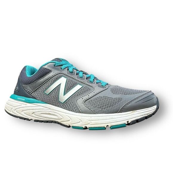 New Balance Women's 560 v7 Gray Teal Running Shoes Fitness Athletic Sneakers 10 - Picture 15 of 15